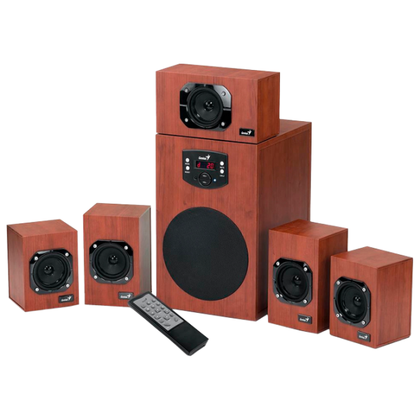 Колонки Genius SW-HF5.1 4600 Черный photo 1