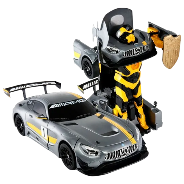 Машина-трансформер Rastar Mercedes AMG GT3 74800 8.2 км/ ч/ 2.4 ГГц/ Серебристый photo 1