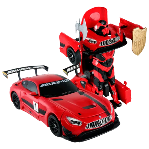 Mașină-transformer Rastar Mercedes AMG GT3 74800 8.2 km/ h/ 2.4 GHz/ Red photo 1