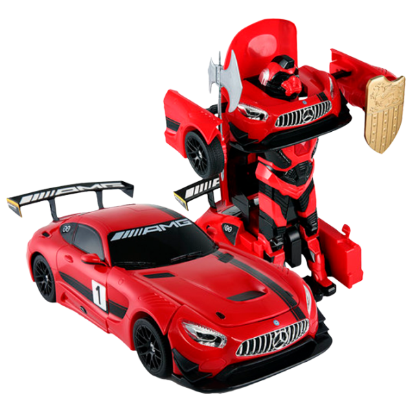 Mașină-transformer Rastar Mercedes AMG GT3 74800 8.2 km/ h/ 2.4 GHz/ Red photo 1