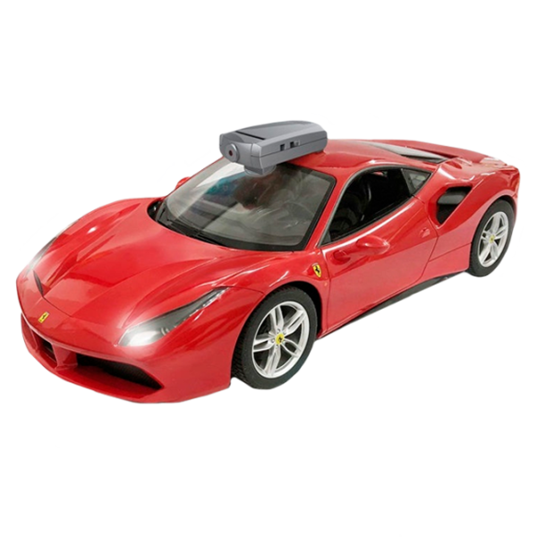 Mașină Rastar Ferrari 488 GTB & VR Glasses 79800 Red photo 1