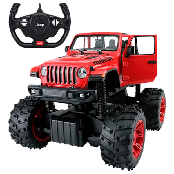 Электро Игрушки Rastar JEEP Wrangler JL with  Big Foot Design Красный photo 1