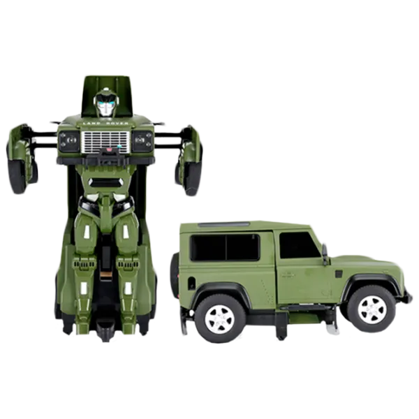 Mașină Rastar Transformers Land Rover Defender 76400 10 km/ h/ 2.4 GHz/ Green photo 1 Mașină Rastar Transformers Land Rover Defender 76400 10 km/ h/ 2.4 GHz/ Green photo 1