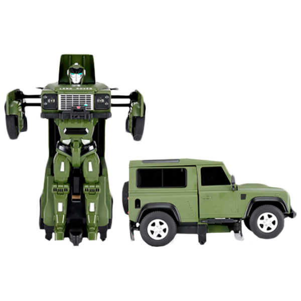 Mașină Rastar Transformers Land Rover Defender 76400 10 km/ h/ 2.4 GHz/ Green photo 1 Mașină Rastar Transformers Land Rover Defender 76400 10 km/ h/ 2.4 GHz/ Green photo 1