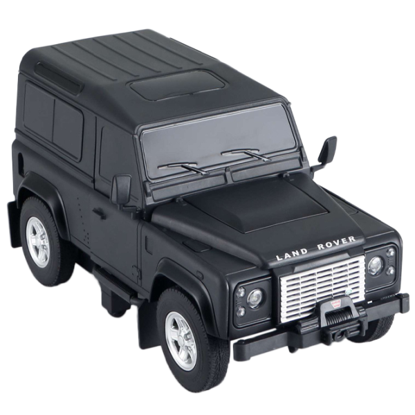 Mașină Rastar Transformers Land Rover Defender 76400 10 km/ h/ 2.4 GHz/ Black photo 1