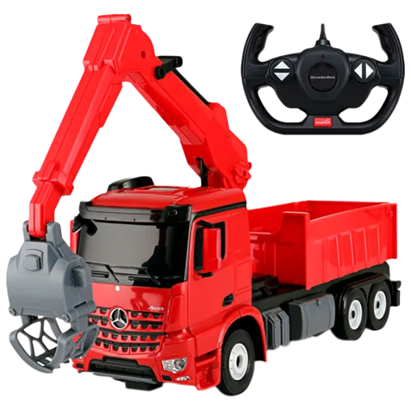 Electro Toys Rastar Mercedes-Benz Arocs Logging Vehicle 79060 2.5 km/ h/ 2.4 GHz/ Red photo 1