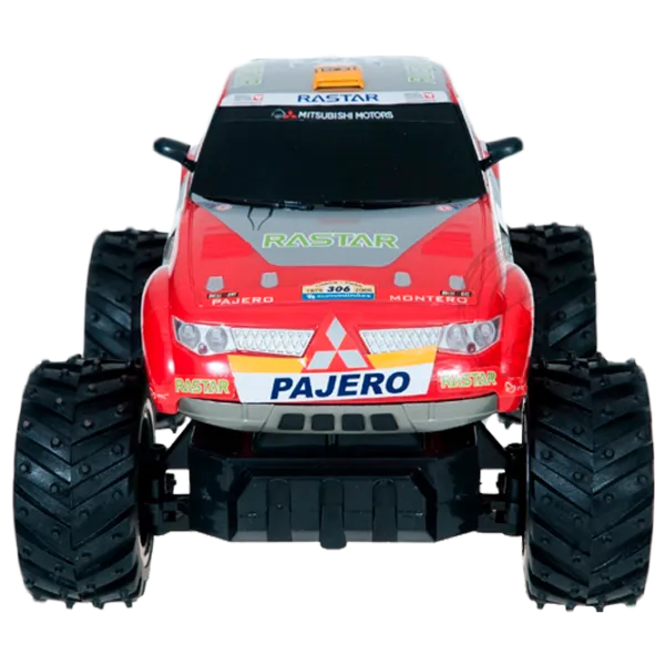 Mașină Rastar Mitsubishi Pajero 20100 7 km/ h/ 2.4 GHz/ Red photo 1