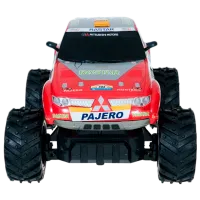 Mașină Rastar Mitsubishi Pajero 20100 7 km/ h/ 2.4 GHz/ Red