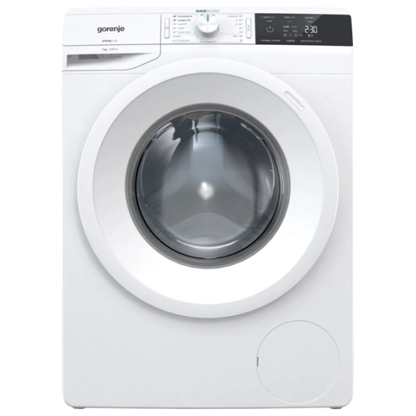 Стиральная машина Gorenje WE 72S3 7 кг / 1200 об/мин / Белый photo 1 Стиральная машина Gorenje WE 72S3 7 кг / 1200 об/мин / Белый photo 1
