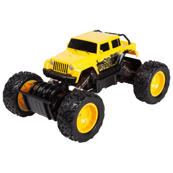 Машинка Rastar Rock Crawler Action 59100 10 км/ ч/ 2.4 ГГц/ Желтый photo 1