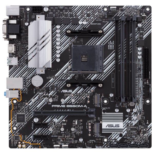 Материнская плата Asus PRIME B550M-A mATX/ AMD B550 photo 1