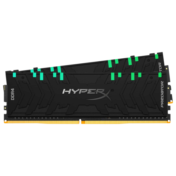 Оперативная память Kingston Predator RGB HX442C19PB3K2/ 16 DIMM/ DDR4/ 16 ГБ photo 1 Оперативная память Kingston Predator RGB HX442C19PB3K2/ 16 DIMM/ DDR4/ 16 ГБ photo 1