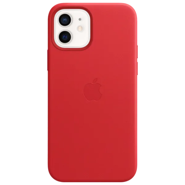 Husă pentru smartphone Apple iPhone 12/ 12 Pro Apple/ MagSafe Back/ Piele/ Red photo 1 Husă pentru smartphone Apple iPhone 12/ 12 Pro Apple/ MagSafe Back/ Piele/ Red photo 1