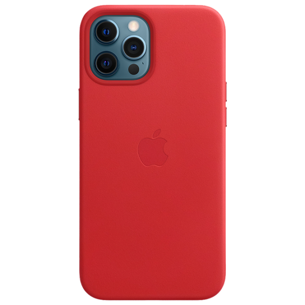 Чехол для смартфона Apple iPhone 12 Pro Max Apple/ MagSafe Back/ Кожа/ Красный photo 1 Чехол для смартфона Apple iPhone 12 Pro Max Apple/ MagSafe Back/ Кожа/ Красный photo 1