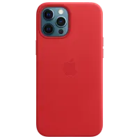 Husă pentru smartphone Apple iPhone 12 Pro Max Apple/ MagSafe Back/ Piele/ Red