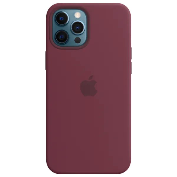 Чехол для смартфона Apple iPhone 12 Pro Max Apple/ MagSafe Back/ TPU/ Plum Cherry photo 1 Чехол для смартфона Apple iPhone 12 Pro Max Apple/ MagSafe Back/ TPU/ Plum Cherry photo 1
