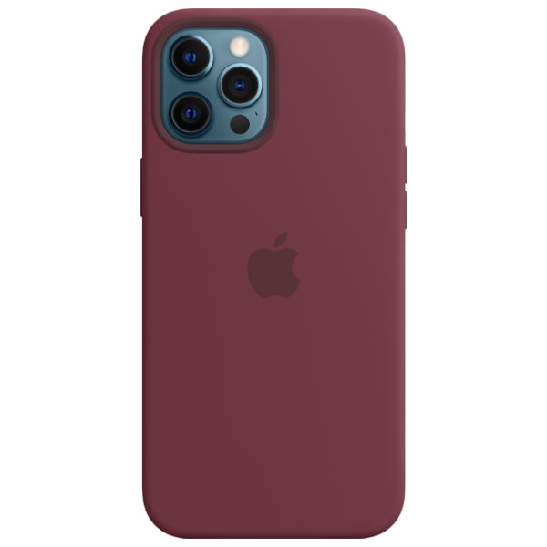 Чехол для смартфона Apple iPhone 12 Pro Max Apple/ MagSafe Back/ TPU/ Plum Cherry photo 1 Чехол для смартфона Apple iPhone 12 Pro Max Apple/ MagSafe Back/ TPU/ Plum Cherry photo 1