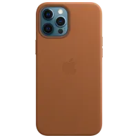 Чехол для смартфона Apple iPhone 12 Pro Max Apple/ MagSafe Back/ Кожа/ Saddle Коричневый