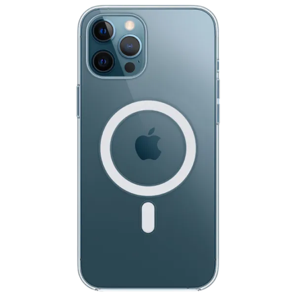 Husă pentru smartphone Apple iPhone 12 Pro Max Apple/ MagSafe Back/ TPU/ Transparent photo 1 Husă pentru smartphone Apple iPhone 12 Pro Max Apple/ MagSafe Back/ TPU/ Transparent photo 1
