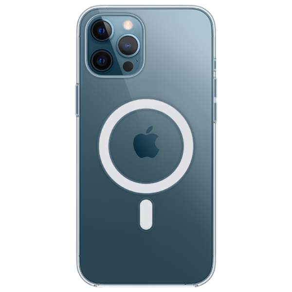 Husă pentru smartphone Apple iPhone 12 Pro Max Apple/ MagSafe Back/ TPU/ Transparent photo 1 Husă pentru smartphone Apple iPhone 12 Pro Max Apple/ MagSafe Back/ TPU/ Transparent photo 1