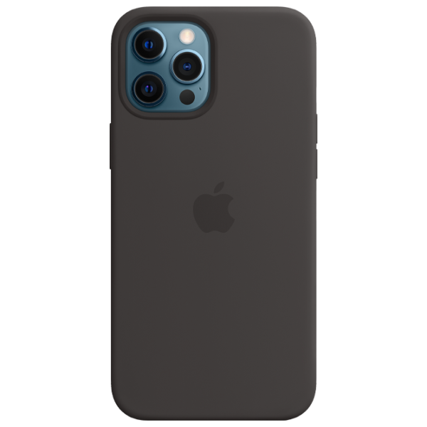 Чехол для смартфона Apple iPhone 12 Pro Max Apple/ MagSafe Back/ TPU/ Черный photo 1 Чехол для смартфона Apple iPhone 12 Pro Max Apple/ MagSafe Back/ TPU/ Черный photo 1