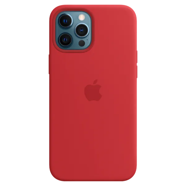 Husă pentru smartphone Apple iPhone 12 Pro Max Apple/ MagSafe Back/ TPU/ Red photo 1