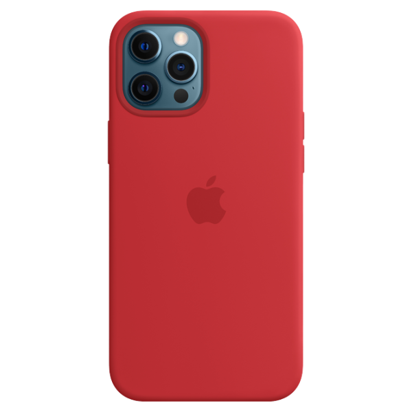 Husă pentru smartphone Apple iPhone 12 Pro Max Apple/ MagSafe Back/ TPU/ Red photo 1
