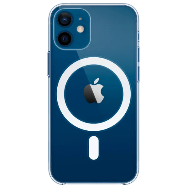 Чехол для смартфона Apple iPhone 12 mini Apple/ MagSafe Back/ TPU/ Прозрачный photo 1 Чехол для смартфона Apple iPhone 12 mini Apple/ MagSafe Back/ TPU/ Прозрачный photo 1