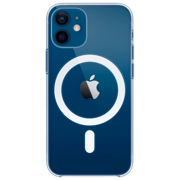 Чехол для смартфона Apple iPhone 12 mini Apple/ MagSafe Back/ TPU/ Прозрачный photo 1 Чехол для смартфона Apple iPhone 12 mini Apple/ MagSafe Back/ TPU/ Прозрачный photo 1