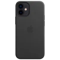 Husă pentru smartphone Apple iPhone 12 mini Apple/ MagSafe Back/ Piele/ Black