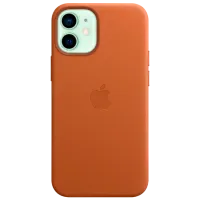 Чехол для смартфона Apple iPhone 12 mini Apple/ Back/ Кожа/ Коричневый