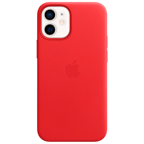 Husă pentru smartphone Apple iPhone 12 mini Apple/ MagSafe Back/ Piele/ Red photo 1 Husă pentru smartphone Apple iPhone 12 mini Apple/ MagSafe Back/ Piele/ Red photo 1