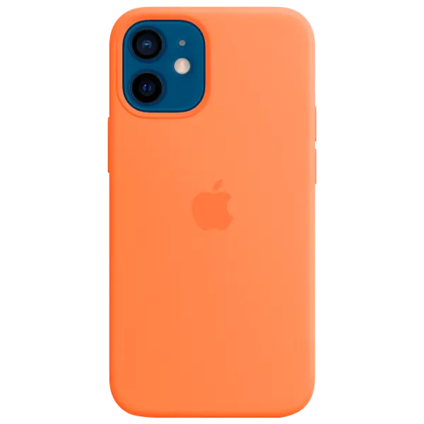 Husă pentru smartphone Apple iPhone 12 mini Apple/ MagSafe Back/ TPU/ Kumquat Orange photo 1