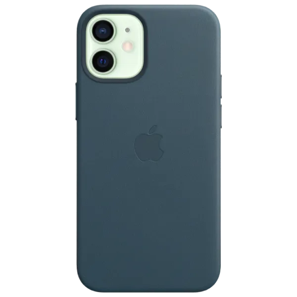 Чехол для смартфона Apple iPhone 12 mini Apple/ MagSafe Back/ Кожа/ Baltic Синий photo 1 Чехол для смартфона Apple iPhone 12 mini Apple/ MagSafe Back/ Кожа/ Baltic Синий photo 1