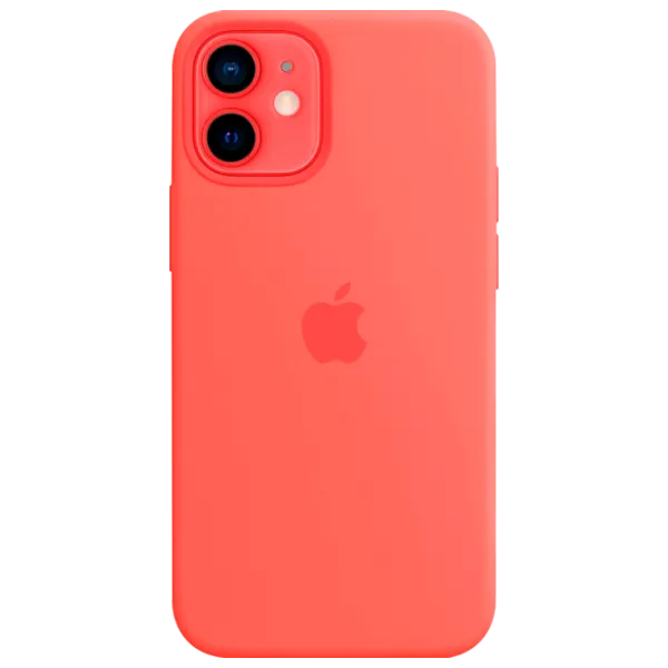 Husă pentru smartphone Apple iPhone 12 mini Apple/ MagSafe Back/ TPU/ Citrus Pink photo 1 Husă pentru smartphone Apple iPhone 12 mini Apple/ MagSafe Back/ TPU/ Citrus Pink photo 1