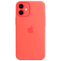 Husă pentru smartphone Apple iPhone 12 mini Apple/ MagSafe Back/ TPU/ Citrus Pink