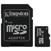 MicroSD Card Kingston UHS-I (U1) 64 GB MicroSD Card