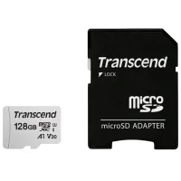 Карта памяти Transcend TS128GUSD300S 128 ГБ MicroSD / 10 (U3)