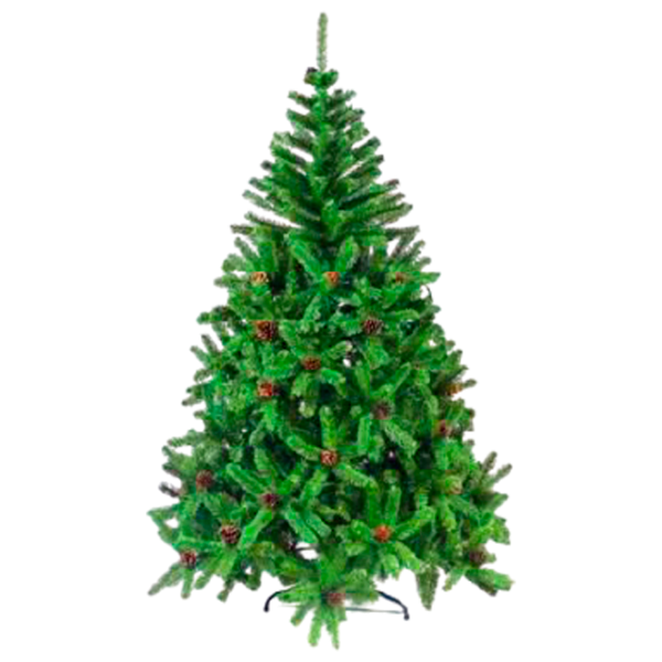 Brad Christmas Cu conuri 210cm/ Green photo 1