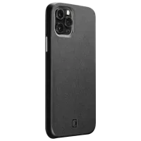Husă pentru smartphone Apple iPhone 12/ 12 Pro Max Cellularline/ Back/ Piele/ Black