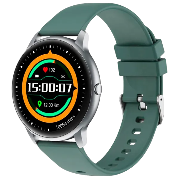 Умные часы Xiaomi IMILAB 1.28"/ KW66/ Серебристый Зелёный photo 1
