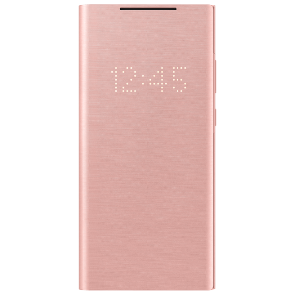Чехол для смартфона Samsung Galaxy Note 20 Samsung/ LED View Cover/ Кожа/ Бронзовый Розовый photo 1