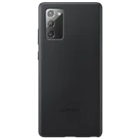 Чехол для смартфона Samsung Galaxy Note 20 Samsung/ Back/ Кожа/ Черный