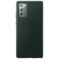 Чехол для смартфона Samsung Galaxy Note 20 Samsung/ Back/ Кожа/ Зелёный
