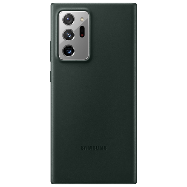Чехол для смартфона Samsung Galaxy Note 20 Ultra Samsung/ Back/ Кожа/ Зелёный photo 1