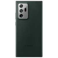 Чехол для смартфона Samsung Galaxy Note 20 Ultra Samsung/ Back/ Кожа/ Зелёный