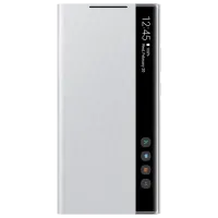 Чехол для смартфона Samsung Galaxy Note 20 Ultra Samsung/ Flip Cover View/ PC/ PU/ Серебристый Белый