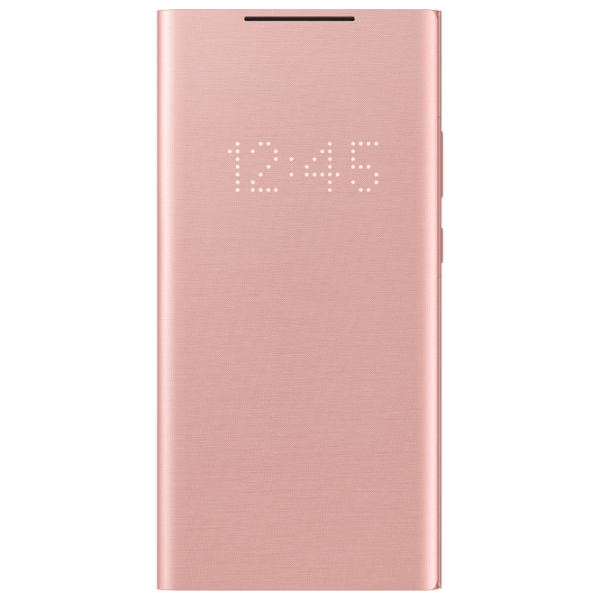 Чехол для смартфона Samsung Galaxy Note 20 Ultra Samsung/ LED View Cover/ PC/ Бронзовый Розовый photo 1