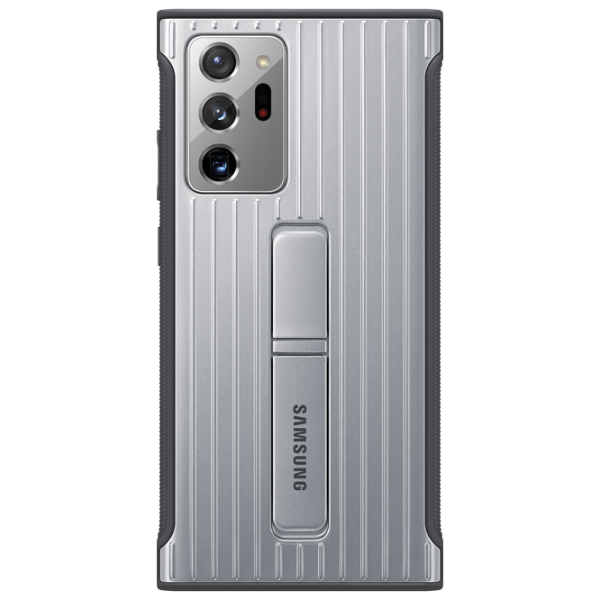 Чехол для смартфона Samsung Galaxy Note 20 Ultra Samsung/ Back/ PP/ Черный Серебристый photo 1