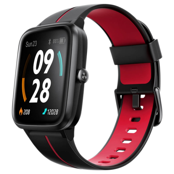 Умные часы Ulefone Watch GPS 1.3"/ Черный Красный photo 1 Умные часы Ulefone Watch GPS 1.3"/ Черный Красный photo 1